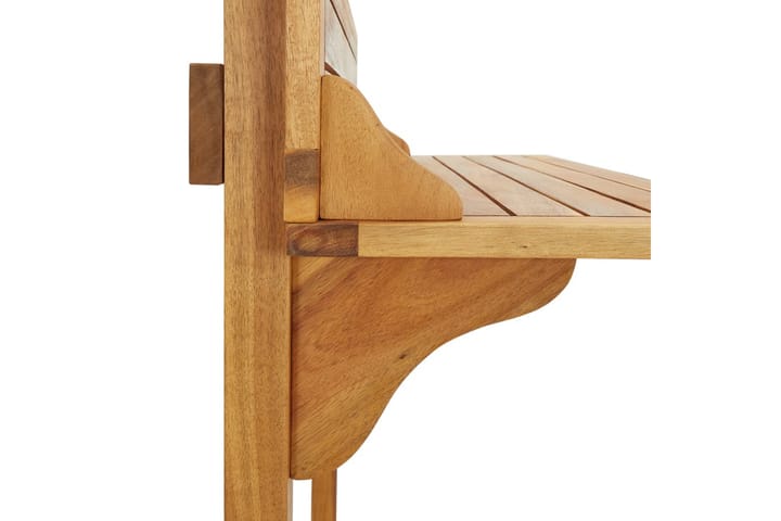 Barbord for balkong 90x37x122,5 cm heltre akasie - Hagemøbler - Balkongmøbler - Balkongbord