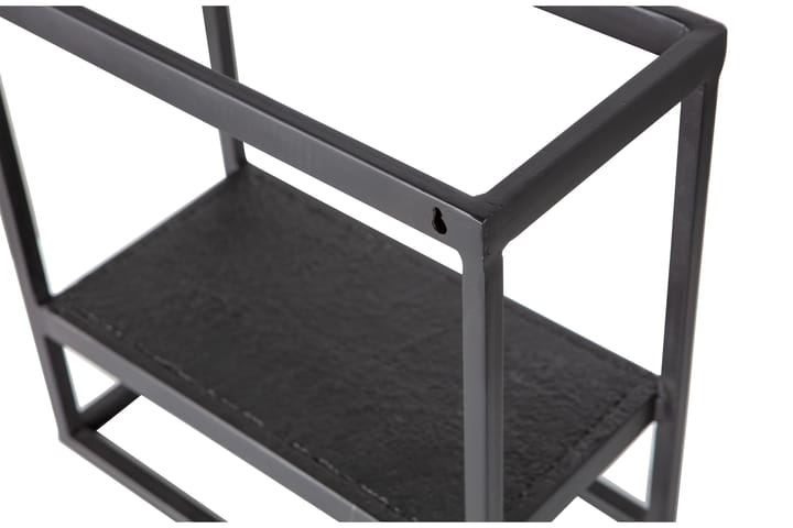 Avlastningsbord Wiebe 40 cm - Svart - Hagemøbler & utemiljø - Hagebord - Avlastningsbord & brettbord ute