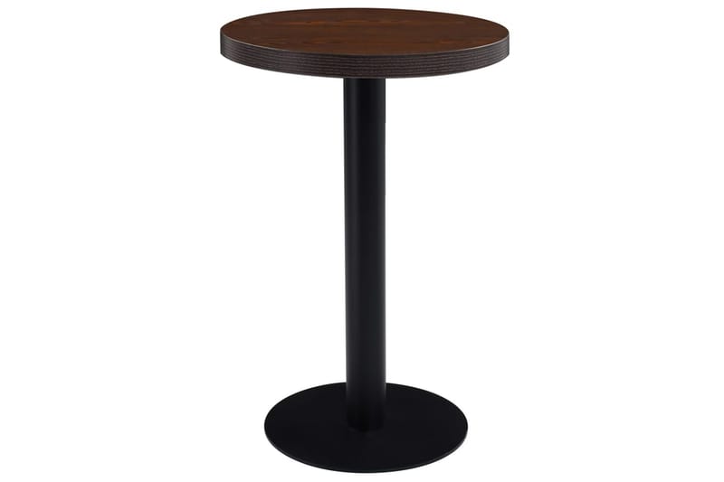Bistrobord mørkebrun 50 cm MDF - Brun - Hagemøbler & utemiljø - Hagebord - Cafébord