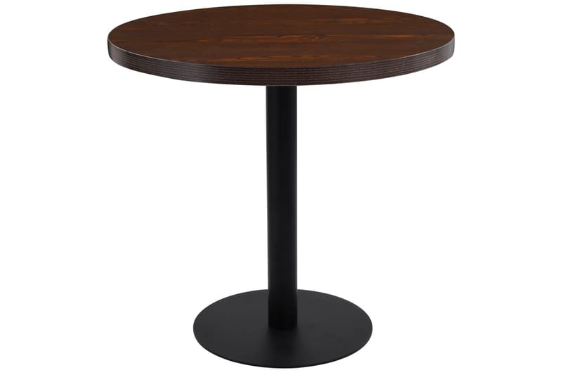 Bistrobord mørkebrun 80 cm MDF - Brun - Hagemøbler & utemiljø - Hagebord - Cafébord