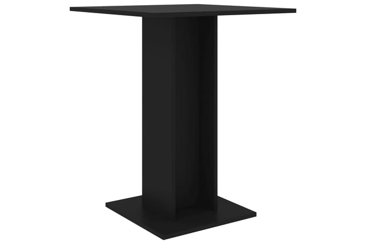 Bistrobord svart 60x60x75 cm sponplate - Svart - Hagemøbler & utemiljø - Hagebord - Cafébord