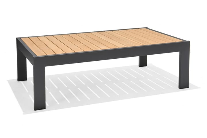 Cafébord Palau 143 cm - Tre/Grå - Hagemøbler & utemiljø - Hagebord - Cafébord