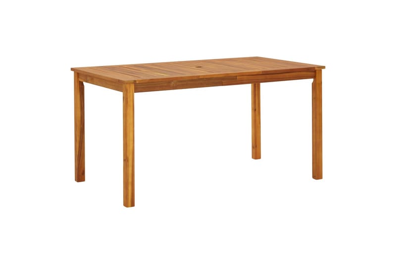 Hagebord 140x80x74 cm heltre akasie - Hagemøbler & utemiljø - Hagebord - Cafébord