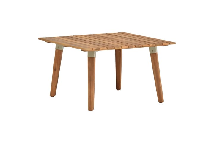 Hagesalongbord 60x60x36 cm heltre akasie - Brun - Hagemøbler - Balkongmøbler - Balkongbord