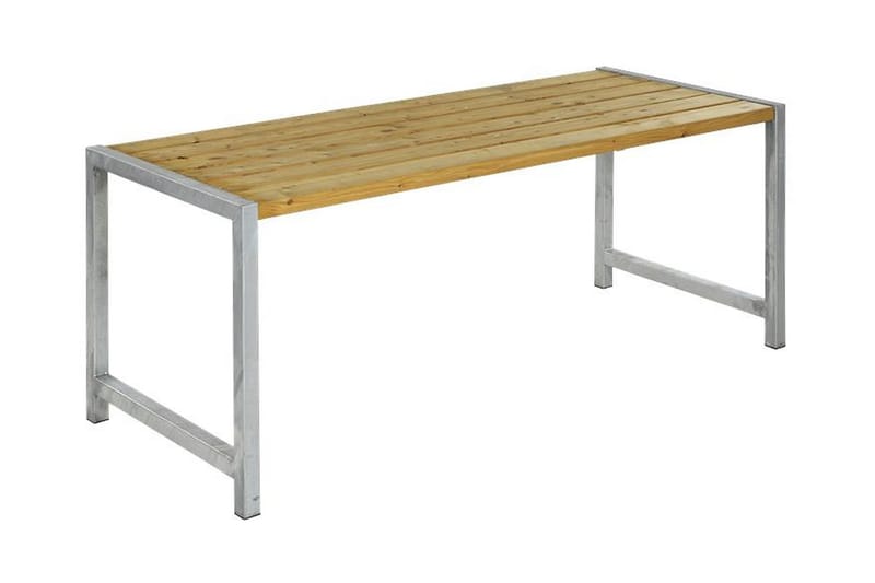 Plankebord med planker - Naturell - Hagemøbler - Hagebord - Piknikbord
