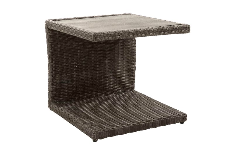 Rocking Sidebord 50 cm Brun - Brun - Hagemøbler & utemiljø - Hagebord - Sidebord utendørs