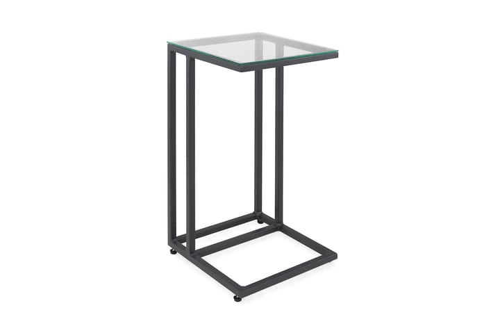 Sidebord Sierra 35x35 cm - Svart - Hagemøbler & utemiljø - Hagebord - Cafébord