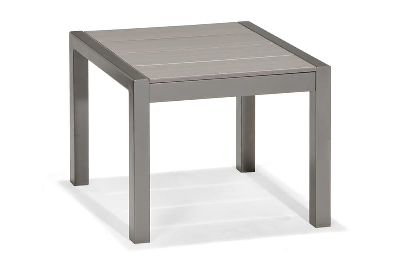 Sidebord Solana 50 cm - Grå - Hagemøbler & utemiljø - Hagebord - Sidebord utendørs