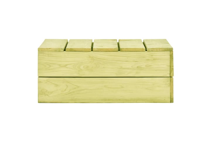 Hagebord 75x75x31 cm impregnert furu - Hagemøbler & utemiljø - Hagebord - Loungebord & Sofabord utendørs
