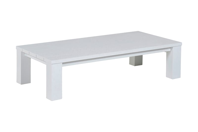 Sofabord Cube 140 cm Hvit - Garden Impressions - Hagemøbler & utemiljø - Hagebord - Loungebord & Sofabord utendørs