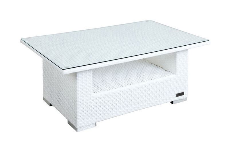 Sofabord - Hvit|Krem - Hagemøbler & utemiljø - Hagebord - Loungebord & Sofabord utendørs