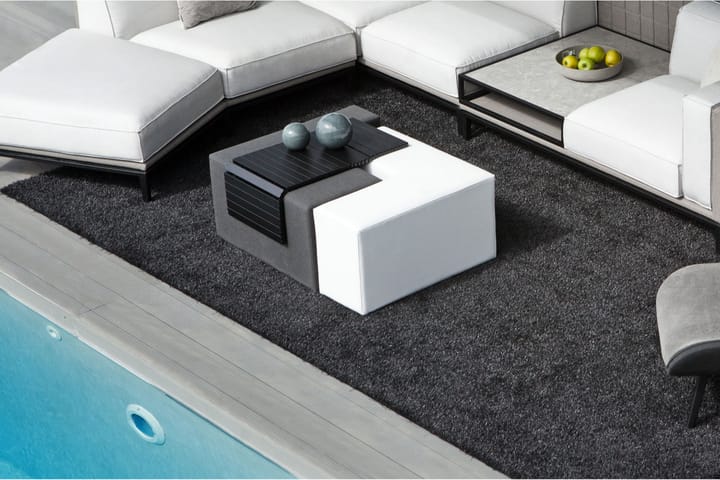 Stikksag salongbord - Grå - Hagemøbler & utemiljø - Hagebord - Loungebord & Sofabord utendørs