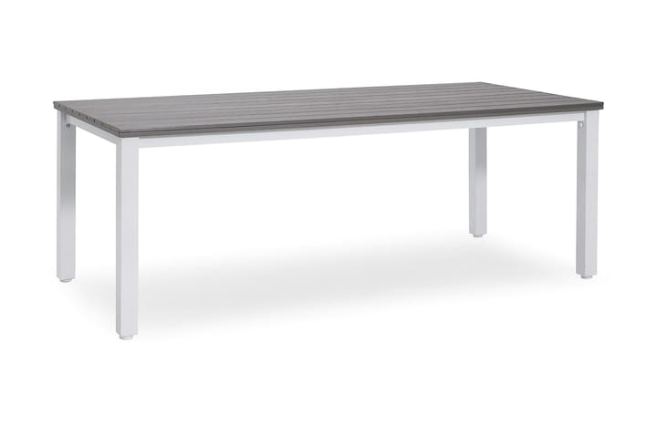 Arlöv BORD 90X200 cm - Hvit|grå - Hagemøbler & utemiljø - Stoler & Lenestoler - Posisjonsstoler