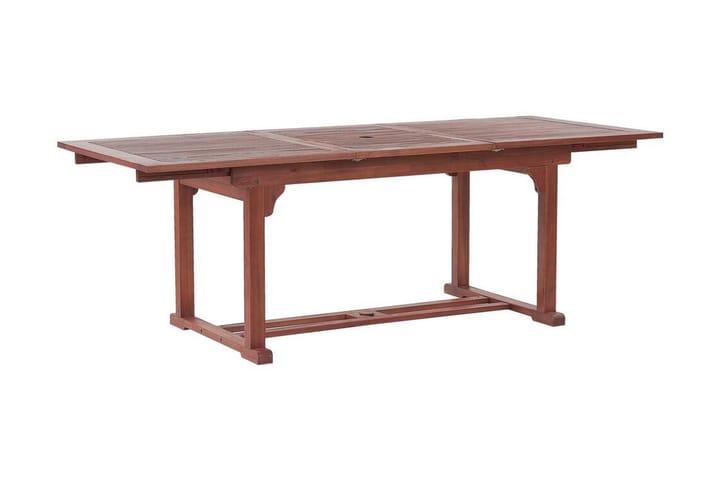 Canneto Forlengningsbart Spisebord 160 cm - Natur/Akacia - Hagemøbler & utemiljø - Hagebord - Spisebord ute