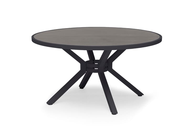 Hillerstorp Spisebord Hånger 140 cm Rundt Svart - Hillerstorp - Hagemøbler & utemiljø - Hagebord - Spisebord ute