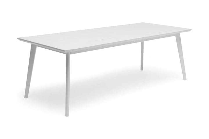 Hillerstorp Stolertö Spisebord 90X220 Cm - Hvit - Hagemøbler & utemiljø - Hagebord - Spisebord ute