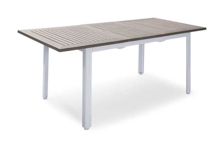 NYDALA BORD 90x150-200 cm - Hvit|grå - Hagemøbler & utemiljø - Hagebord - Spisebord ute