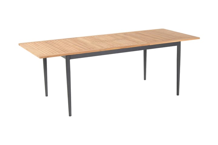 Silencio uttrekkbart spisebord - Svart - Hagemøbler & utemiljø - Hagebord - Spisebord ute