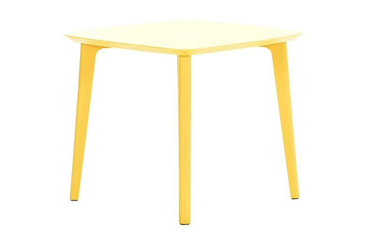 Spisebord Celano 85 cm Gul - Garden Impressions - Hagemøbler & utemiljø - Hagebord - Spisebord ute
