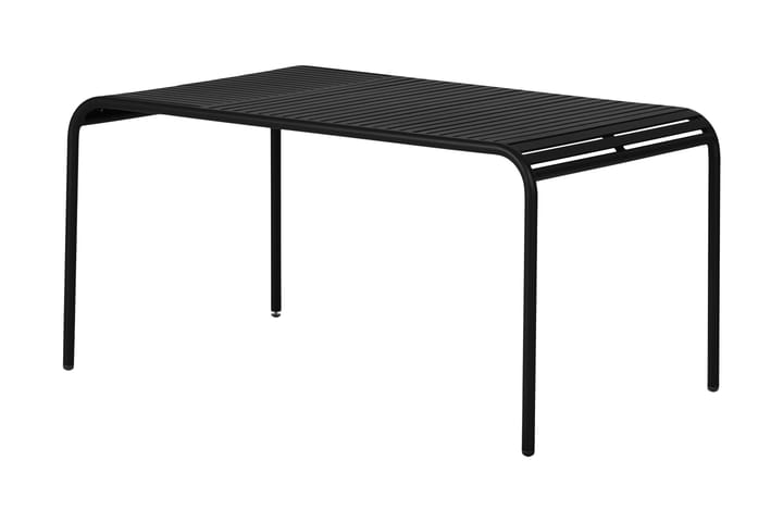 Spisebord Gardeno 150 cm - Svart - Hagemøbler & utemiljø - Hagebord - Spisebord ute
