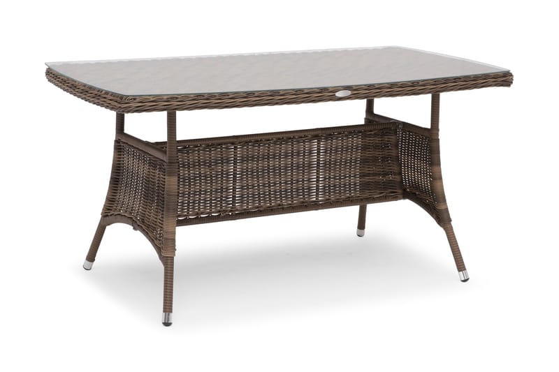 Spisebord Hampton 150 cm Brun - Hillerstorp - Hagemøbler & utemiljø - Hagebord - Spisebord ute