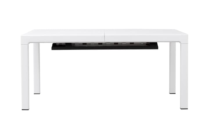 Spisebord Husom Forlengningsbart 162 cm - Hvit - Hagemøbler & utemiljø - Hagebord - Spisebord ute