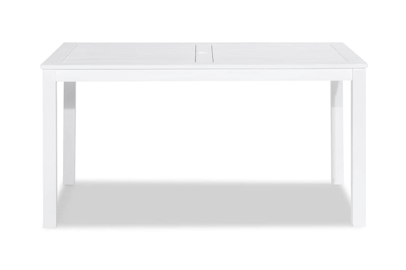 Spisebord Lidö 150x90 cm - Hvitlakkert Akasie - Hagemøbler & utemiljø - Hagebord - Spisebord ute