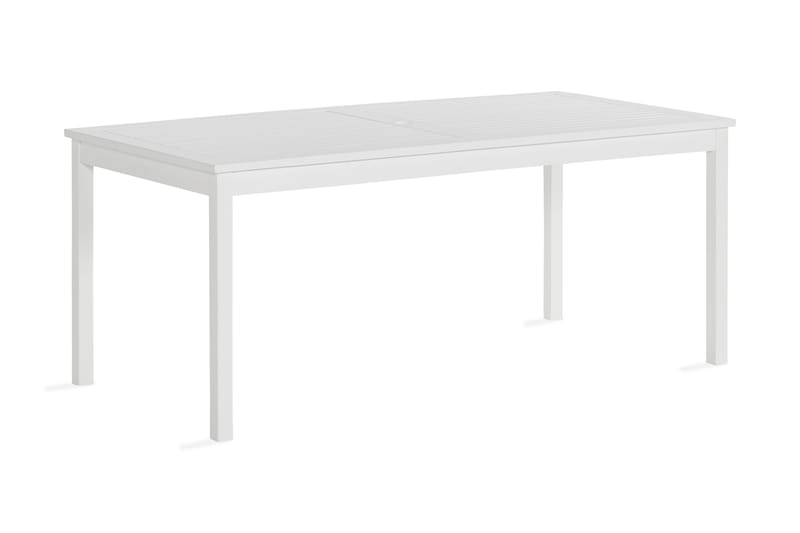 Spisebord Oaxen 180 cm Hvit/ Akasie - Hagemøbler & utemiljø - Hagebord - Spisebord ute