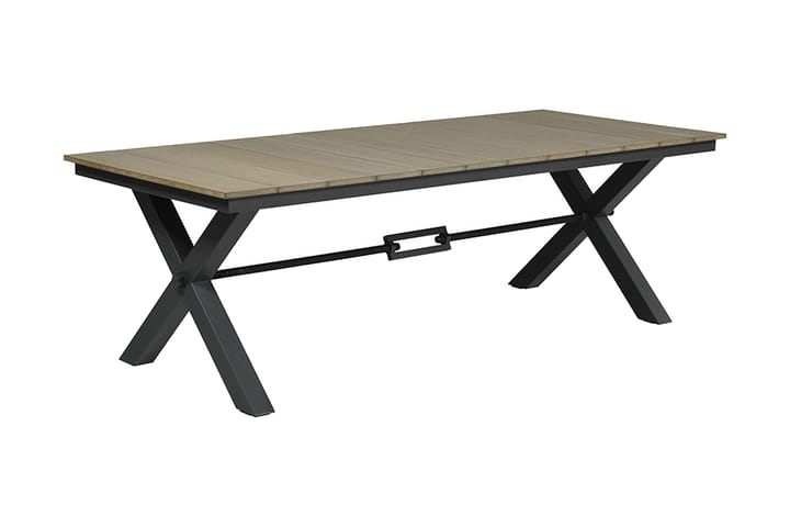 Spisebord Robusto 240 cm Brun/Svart - Garden Impressions - Hagemøbler & utemiljø - Hagebord - Spisebord ute