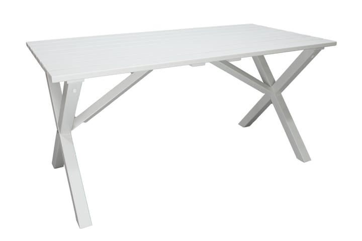 Spisebord Scottsdale 150 cm Hvit - Hagemøbler & utemiljø - Hagebord - Spisebord ute