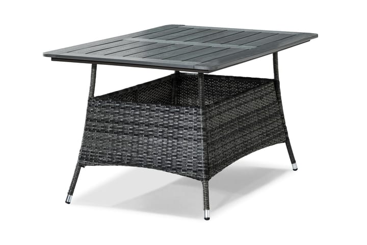 Spisebord Thor 140x90 cm - Aintwoodtopp Grå|Grå - Hagemøbler & utemiljø - Hagebord - Spisebord ute