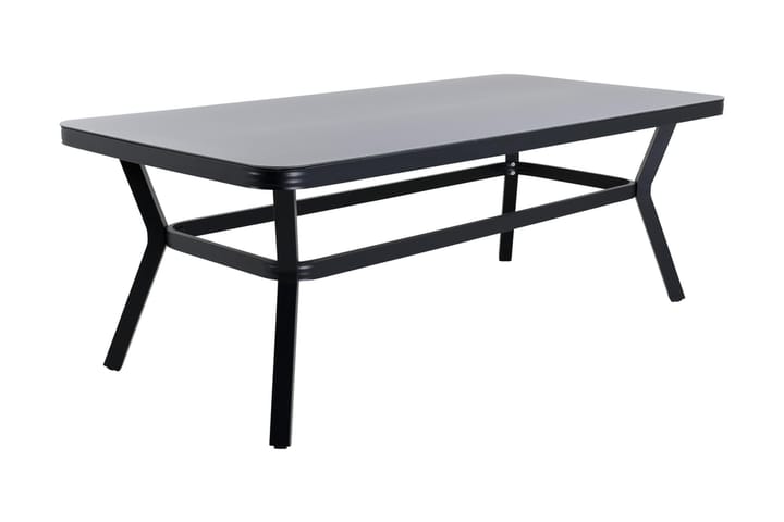Spisebord Vanja 200 cm - Svart / Grå - Hagemøbler & utemiljø - Hagegruppe - Spisegrupper hage
