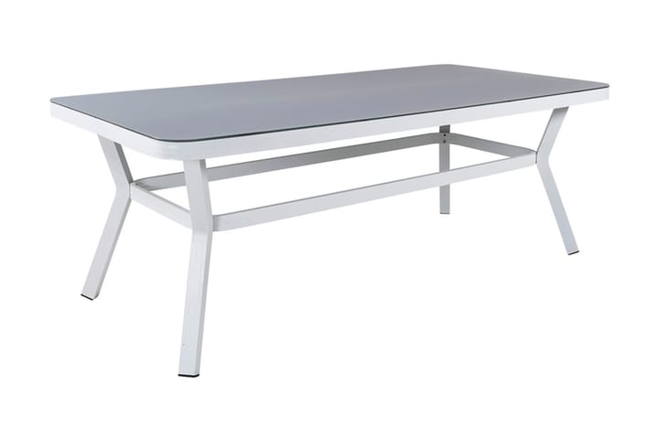 Spisebord Virya 200 cm Hvit/Grå
