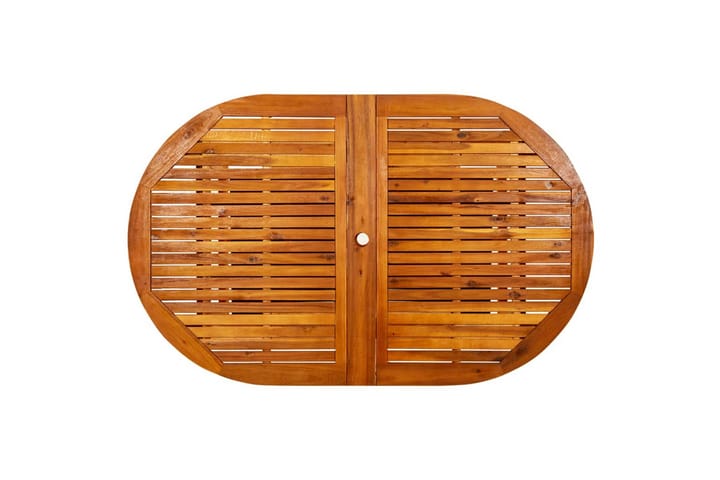 Utendørs spisebord (160-240)x100x75 cm heltre akasie - Brun - Hagemøbler & utemiljø - Hagebord - Spisebord ute