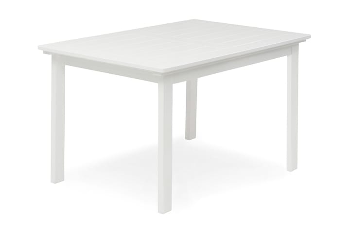 Bord Läckö Hvit - 80x135 cm - Hagemøbler - Hagebord - Spisebord