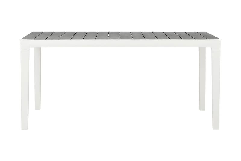 Spisebord Agadir 160x90 cm - Grå|Hvit - Hagemøbler - Hagebord - Spisebord
