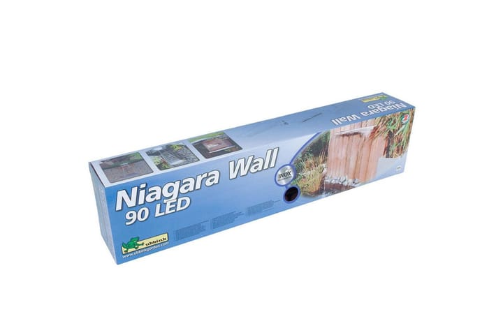 Ubbink Vannfall med LED Niagara 90 cm rustfritt stål 1312126 - Hagemøbler & utemiljø - Hagedekorasjon & utemiljø - Dam & fontene