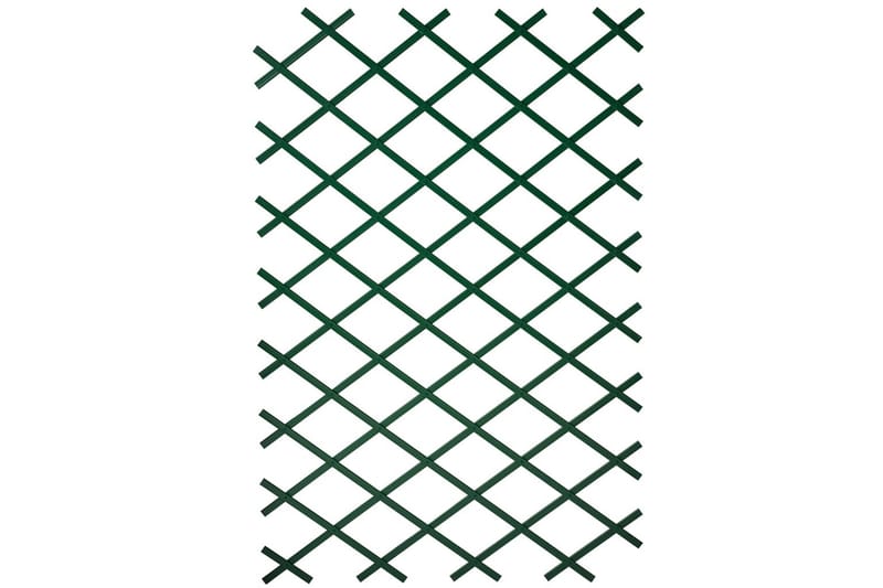 Nature Hageespalier 2 stk 100x200 cm PVC Green - Hagemøbler & utemiljø - Hagedekorasjon & utemiljø - Espalier