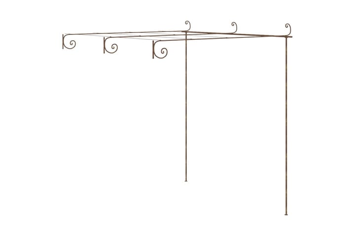 Hagebue antikk brun 3x3x2,5 m jern - Brun - Hagemøbler & utemiljø - Hagedekorasjon & utemiljø - Hagefigurer & hagepynt