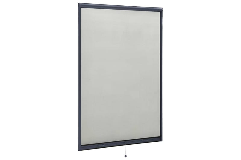 Nedrullbar insektskjerm for vinduer antrasitt 110x170 cm - Antrasittgrå - Hagemøbler & utemiljø - Hagedekorasjon & utemiljø - Myggnett