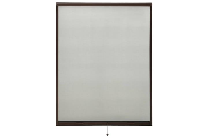 Nedrullbar insektskjerm for vinduer brun 120x170 cm - Brun - Hagemøbler & utemiljø - Hagedekorasjon & utemiljø - Myggnett