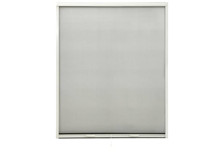 Nedrullbar insektskjerm for vinduer hvit 160x170 cm - Hvit - Hagemøbler & utemiljø - Hagedekorasjon & utemiljø - Myggnett