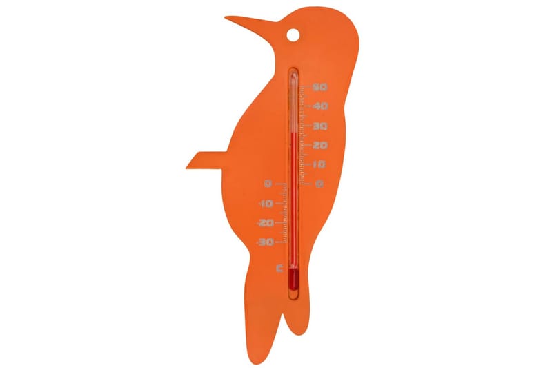 Nature Utendørs veggtermometer finkefugl oransje - Hagemøbler & utemiljø - Hagedekorasjon & utemiljø - Regn & temperatur - Utetermometer