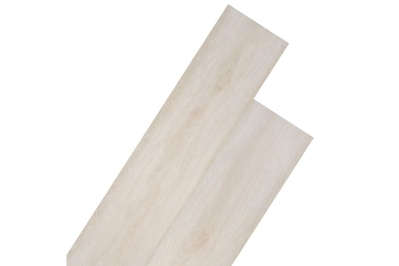 PVC gulvplanker 4,46 m² 3 mm klassisk hvit eik - Møbler - Bord - Sofabord