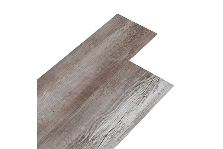 PVC-gulvplanker 5,26 m² 2 mm matt tre brun - Hagemøbler & utemiljø - Hagedekorasjon & utemiljø - Terrassebord
