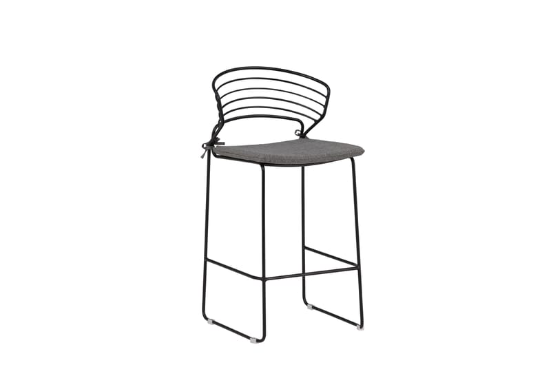 Barstol Milano Svart - Venture Home - Hagemøbler & utemiljø - Stoler & Lenestoler - Barstoler utendørs