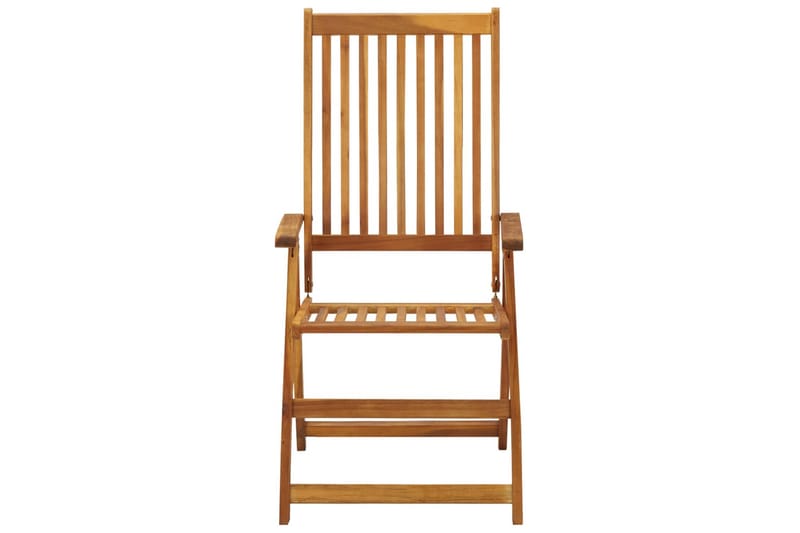 Hagelenestoler 2 stk heltre akasie - Hagemøbler & utemiljø - Stoler & Lenestoler - Posisjonsstoler