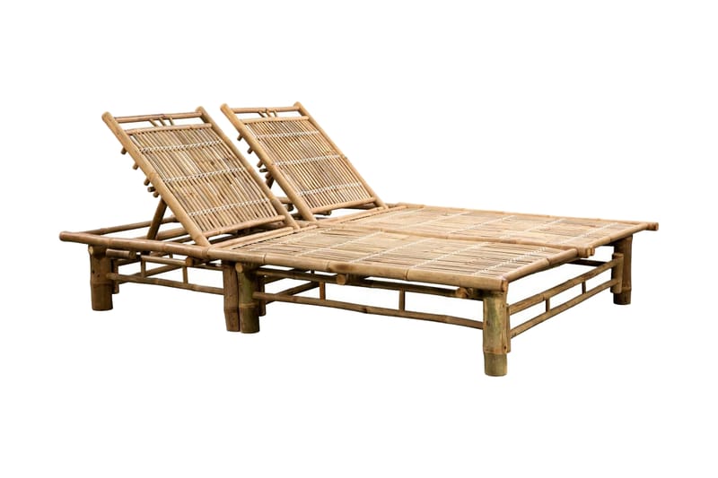 Solseng for 2 personer bambus - Brun - Hagemøbler & utemiljø - Stoler & Lenestoler - Solsenger & solvogner