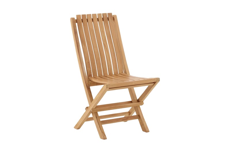 Sammenleggbar stol Ghana - Beige - Hagemøbler & utemiljø - Stoler & Lenestoler - Spisestol ute