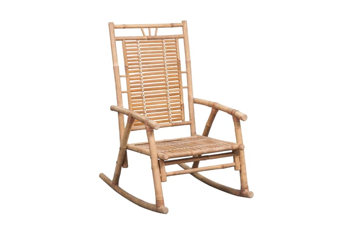 Gyngestol bambus - Brun - Hagemøbler & utemiljø - Loungemøbler - Loungestol utendørs